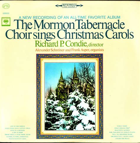 Mormon Tabernacle Choir – Sing Christmas Carols (LP-New) – Vals halla Records