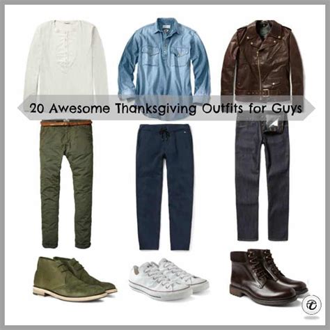 2018 Men's Thanksgiving Outfits-30 Ways to Dress on Thanksgiving