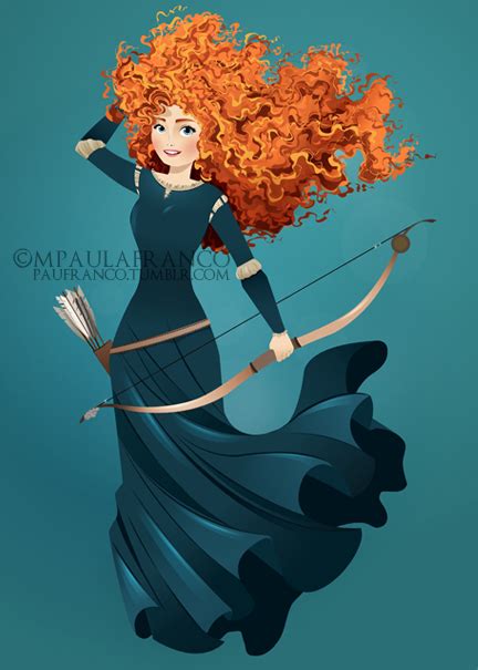 Merida - Brave Fan Art (32090529) - Fanpop