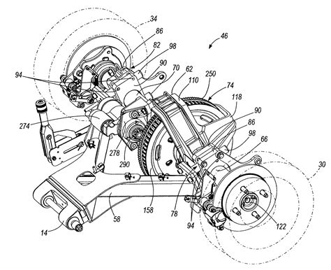 Patent US7610979 - Reverse drive system for a three-wheeled vehicle - Google Patents