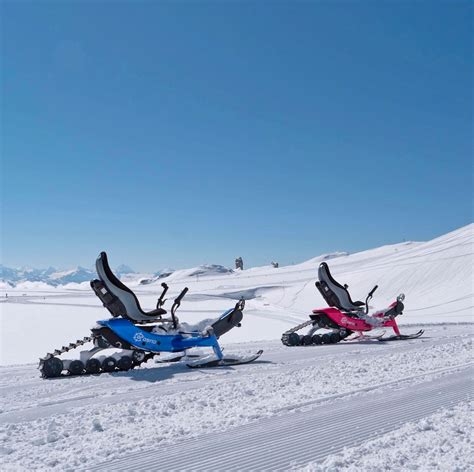 This Electric Assist Snow Bike Is Part Bicycle Part Snowmobile