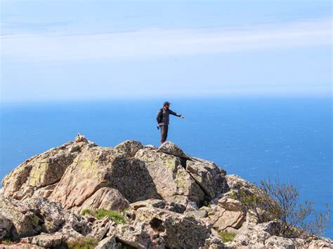 Corsica mountains and sea self-guided walking tour