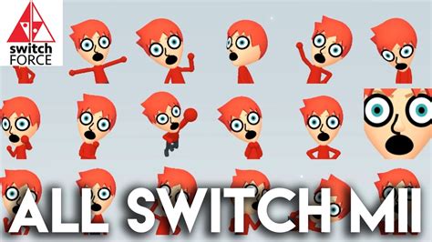 Nintendo Switch Mii Creation + NEW Mii Options and Poses | Doovi