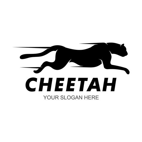 cheetah vector logo 7688752 Vector Art at Vecteezy