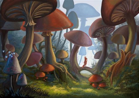 Mushroom Forest Wallpaper - WallpaperSafari