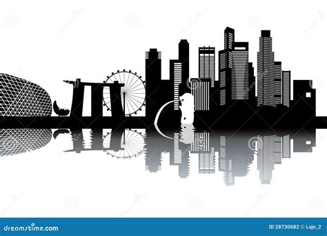 Singapore Skyline Stock Photography - Image: 28730682