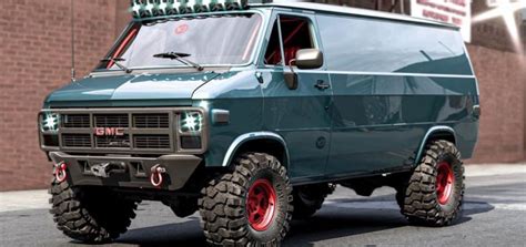 1983 GMC Vandura Rendering Is Lifted Off-Roader | GM Authority