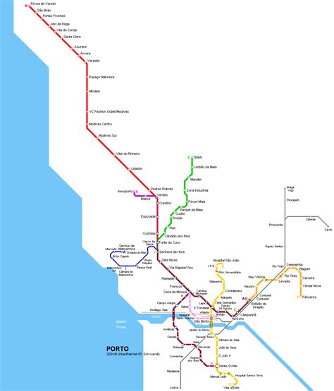 UrbanRail.Net > Europe > Portugal > Porto Metro Ligeiro (Light Rail)