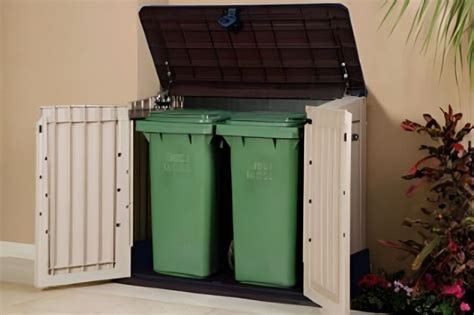 20 DIY Garbage Can Enclosure Ideas: Tidying Outdoor Space