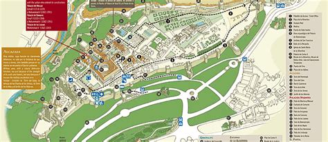 Alhambra Maps - Entry Doors, Main Areas, Buildings & Location