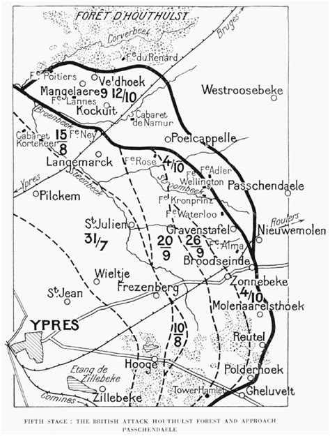 Documents/ Maps Reprint of British WW1 Battle of Ypres Trench Map Set ...