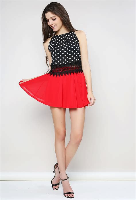 Chiffon Flare Mini Skirt | Shop at Papaya Clothing