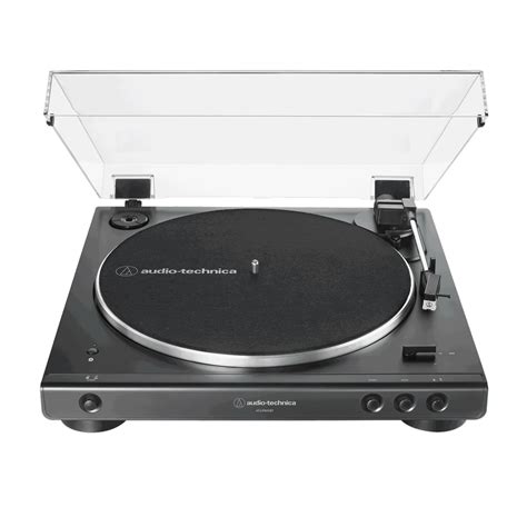 BELT DRIVE TURNTABLE WITH BLUETOOTH BLACK - Mackay Music