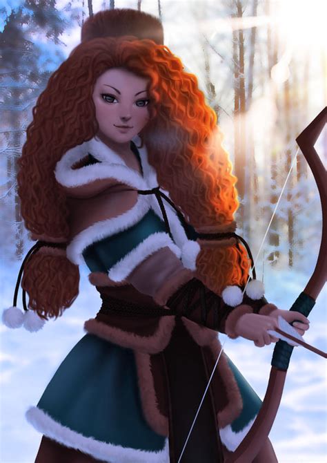 Merida Fanart[Brave] by iaihoshi on DeviantArt