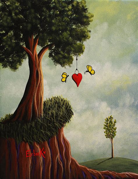 Surreal Landscape Paintings Painting by Fairy and Fairytale - Fine Art ...