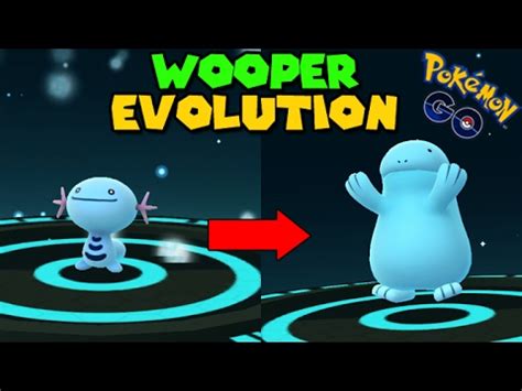 Wooper Evolution