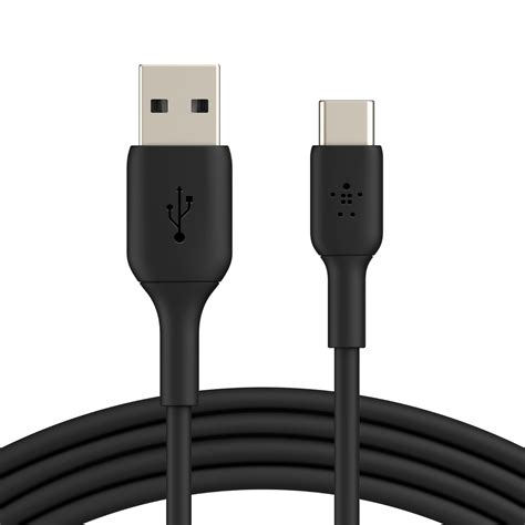 USB-C to USB-A Cable (2m / 6.6ft, Black) | Belkin