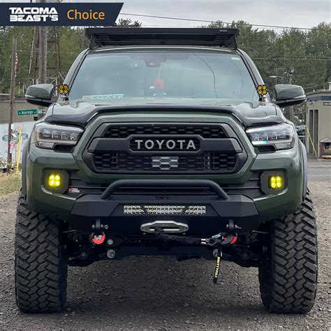 Body Armor 4x4 Hiline Series Front Bumper for 2016-2023 Tacoma