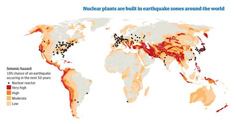 Nuclear Power Plants Map World