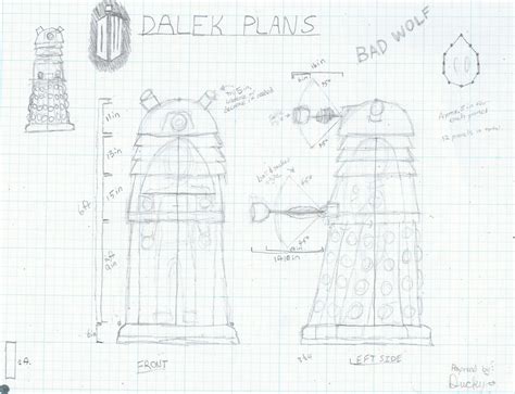 Dalek Plans by Musical-Ducky on DeviantArt