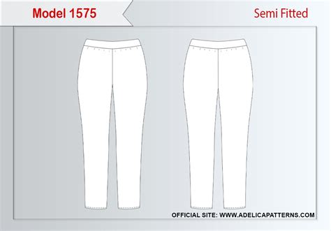 Sewing Pattern Capri Pants PDF