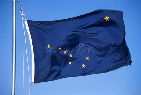 Flag of Alaska stock photo. Image of colour, motifs, state - 23167078