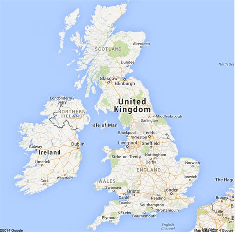 Map Uk Google Major Tourist Attractions Maps At Earth | Visit britain, About uk, Aberdeen scotland