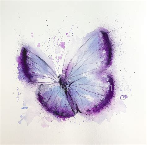 Butterflies in Watercolor | Maria Raczynska - Watercolors in 2022 | Butterfly art painting ...