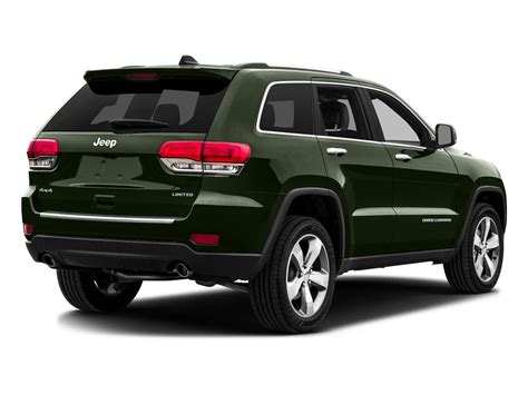 Used Recon Green Clearcoat 2016 Jeep Grand Cherokee 4WD 4dr Limited ...