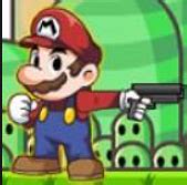 mario with gun Blank Template - Imgflip