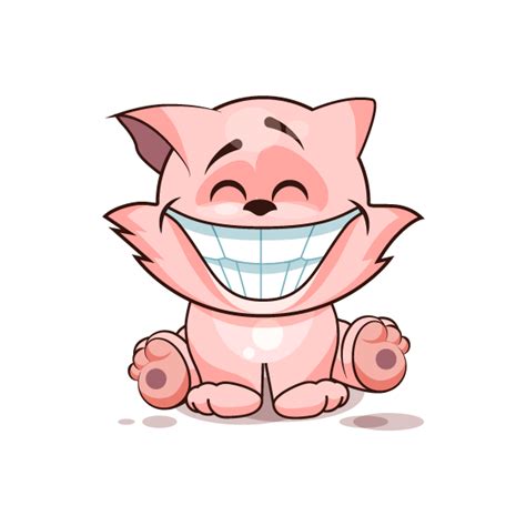 Adorable Cat Emoji Stickers by Suneel Verma