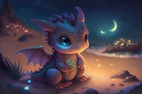 Baby Dragon Cartoon