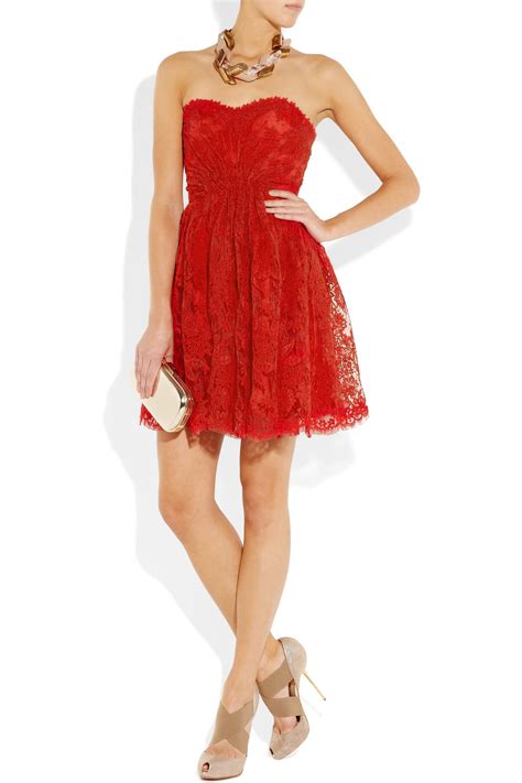 Red Lace Dress | DressedUpGirl.com