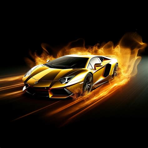 Lamborghini Aventador Gold Rush - Etsy