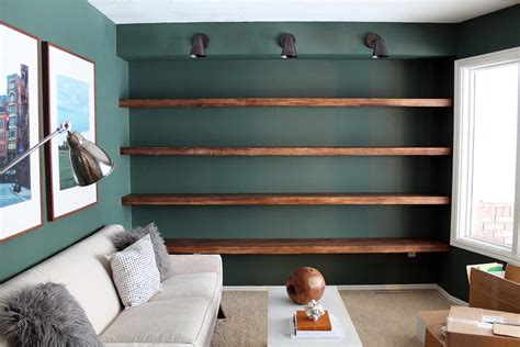 Floating Wall Shelves Wood