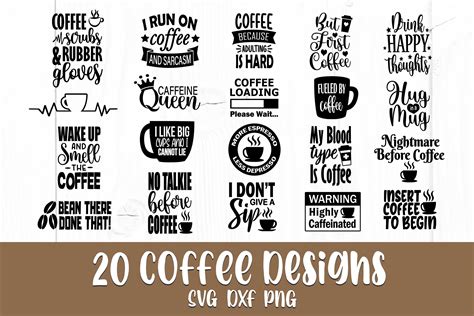 Coffee Svg Bundle, Mug Svg, Coffee Sayings Svg, Coffee Quotes Svg By ...