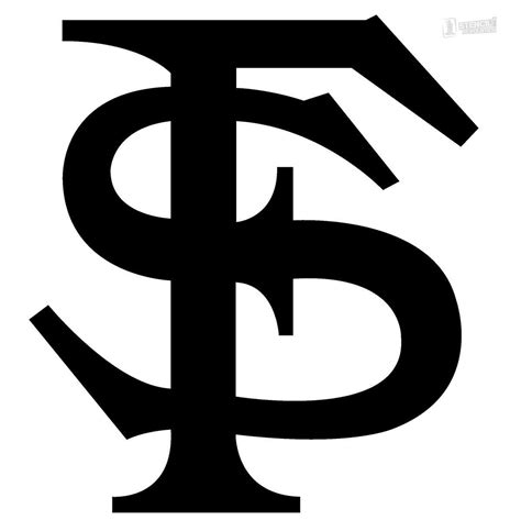 Black and White FSU Logo - LogoDix