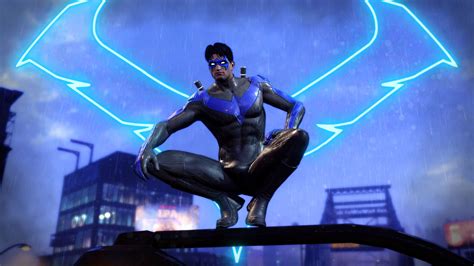 Gotham Knights Nightwing Wallpaper by TheB1ueCrafter on DeviantArt