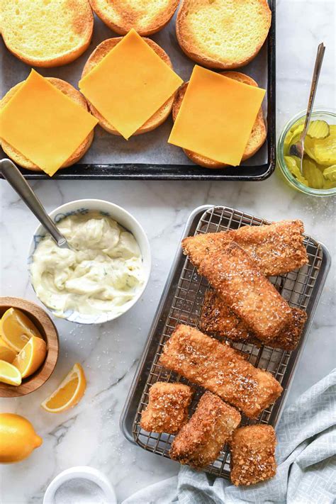 Healthier Fried Fish Sandwich {30 Minutes} | foodiecrush.com