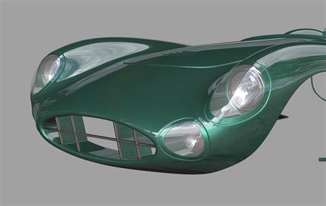 Aston Martin DBR1 on Behance