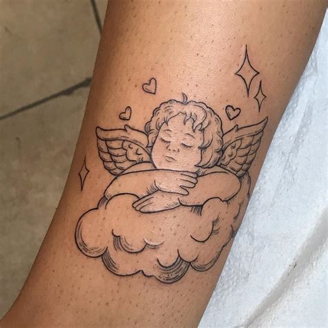 Cherub Tattoo Ideas Celebrating Angelic Beauty