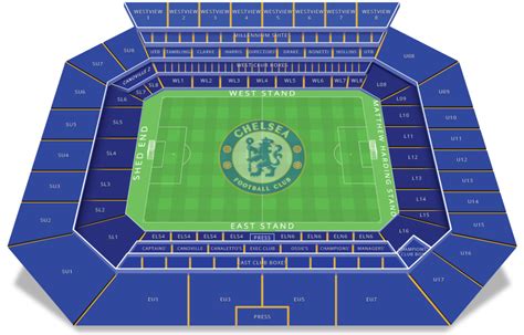 Seating Plan | Official Site | Chelsea Football Club