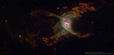 The Red Spider Planetary Nebula Image Credit: NASA, ESA, Hubble, HLA; Reprocessing & Copyright ...