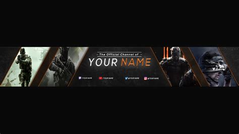 Multi Cod Banner Template by JaxPlayzYT on DeviantArt