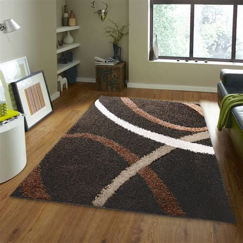 Shag Rugs Modern Area Rug Contemporary Abstract or Solid Shaggy Flokati Carpet