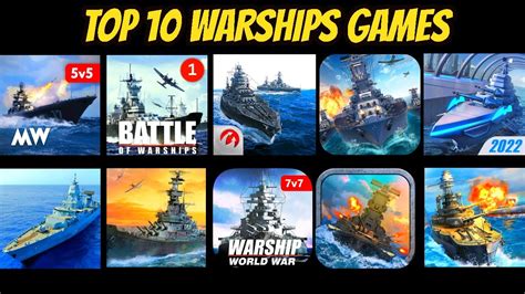 Top 10 Best Naval Warships Mobile Games 2024 (Android,iOS) - YouTube