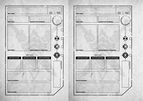 10th edition crusade roster and cards : r/Warhammer40k