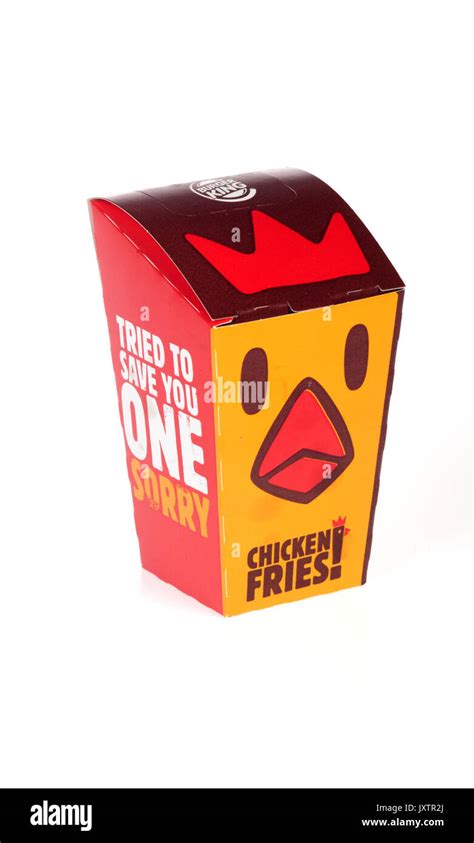 Burger king chicken fries Cut Out Stock Images & Pictures - Alamy