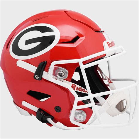 Georgia Bulldogs Riddell Full Size Authentic SpeedFlex Helmet