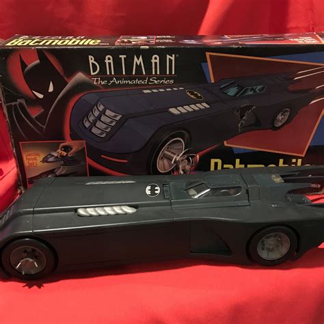 Batmobile - Batman the Animated Series 1992 Kenner vintage toy - good ...